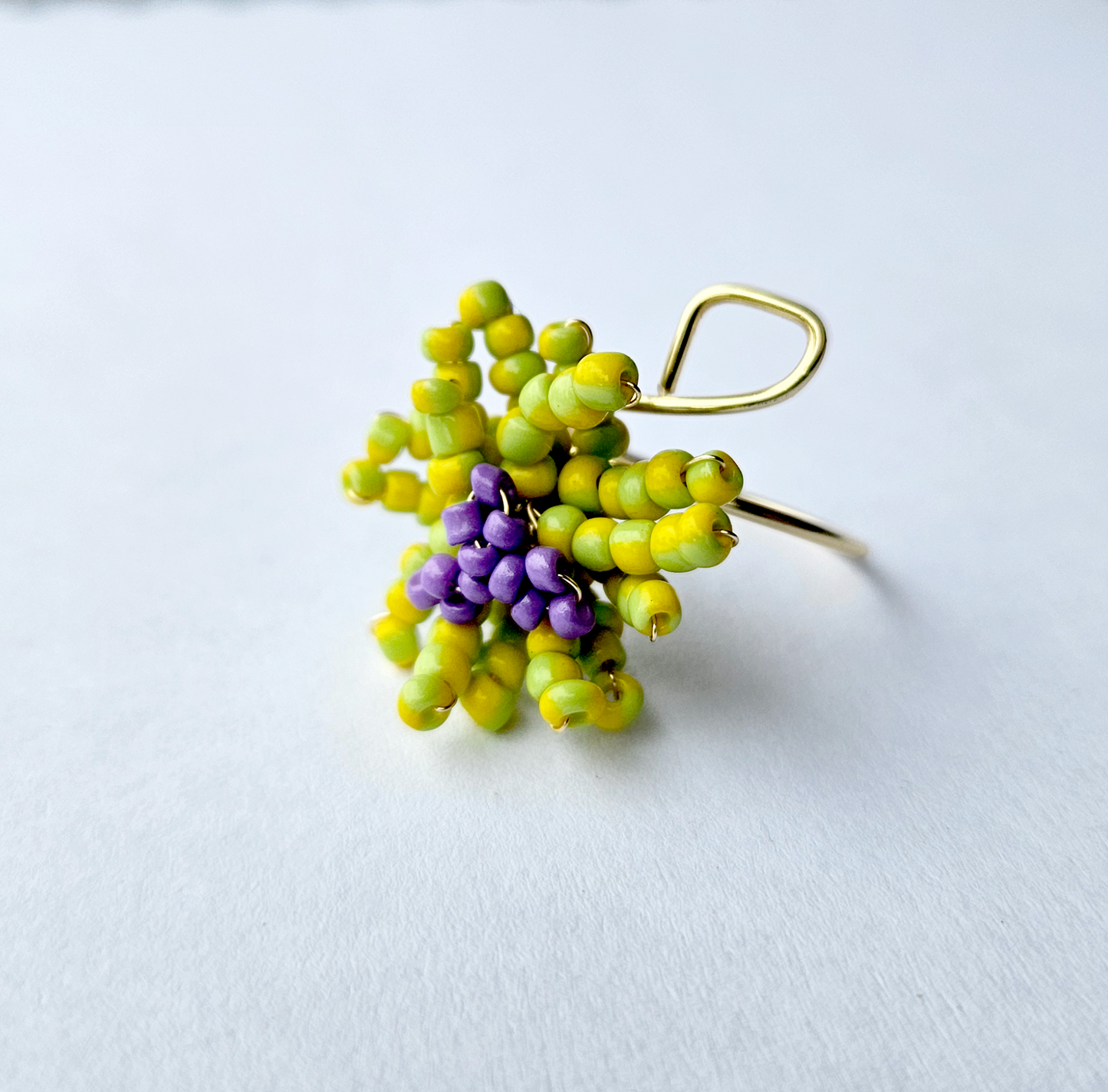 Flower Knit Ring