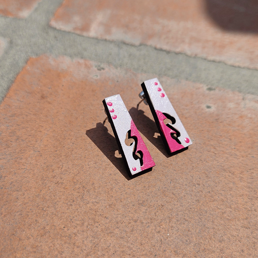 Chimu rose stud