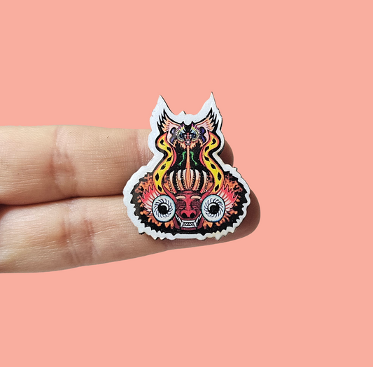 Diablada Red Pin