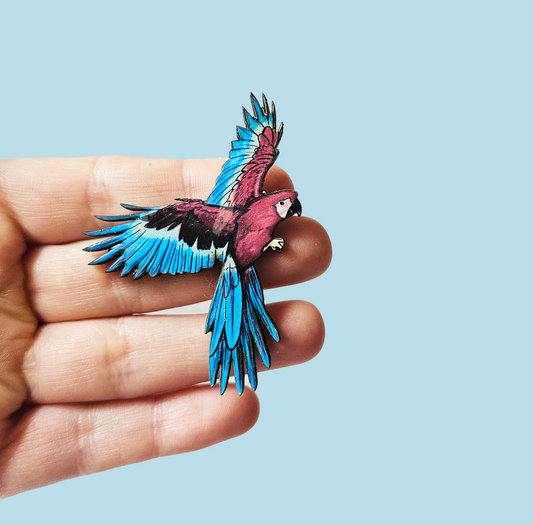 Guacamayo Red Pin